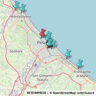 Mappa Via Conte di Ruvo, 65100 Pescara PE, Italia (3.00583)