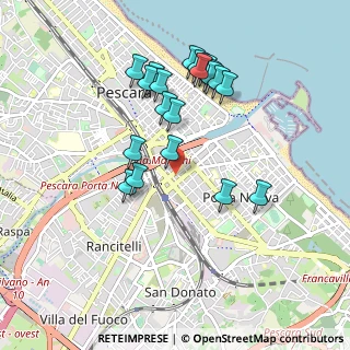 Mappa Via Conte di Ruvo, 65100 Pescara PE, Italia (0.933)