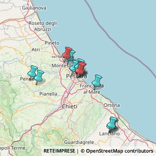 Mappa Via Conte di Ruvo, 65100 Pescara PE, Italia (12.50538)