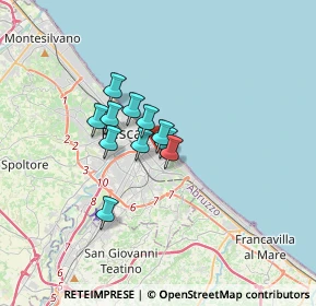 Mappa Via Cola dell'Amatrice, 65126 Pescara PE, Italia (2.12636)