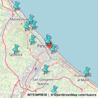 Mappa Lungofiume dei Poeti, 65121 Pescara PE, Italia (4.98333)