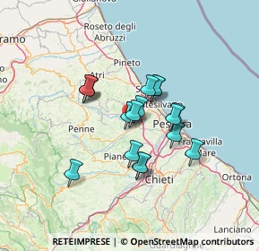 Mappa Contrada Santa Lucia, 65010 Collecorvino PE, Italia (10.34235)
