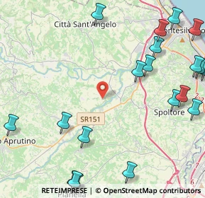 Mappa Contrada Santa Lucia, 65010 Collecorvino PE, Italia (6.4895)