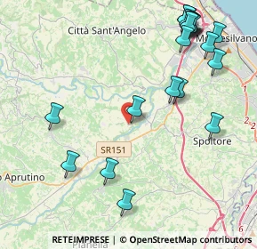 Mappa Contrada Santa Lucia, 65010 Collecorvino PE, Italia (5.455)