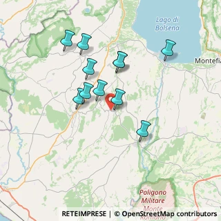 Mappa SP  Caninese km 8, 01011 Canino VT, Italia (6.66909)