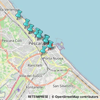 Mappa Via Andrea Doria, 65100 Pescara PE, Italia (1.61417)