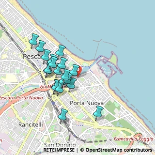 Mappa Via Andrea Doria, 65100 Pescara PE, Italia (0.844)