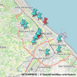 Mappa Via Monte Bolza, 65124 Pescara PE, Italia (1.75923)