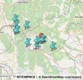 Mappa Via Santa Croce, 02014 Cantalice RI, Italia (13.74818)