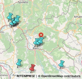 Mappa Via Santa Croce, 02014 Cantalice RI, Italia (21.4075)