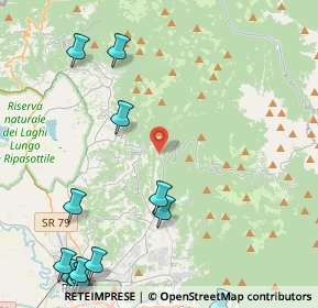 Mappa Via Santa Croce, 02014 Cantalice RI, Italia (6.71214)