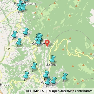 Mappa Via Santa Croce, 02014 Cantalice RI, Italia (2.8615)