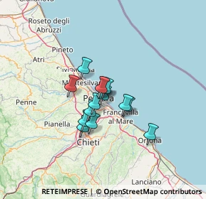 Mappa Via Ferdinando Magellano, 65126 Pescara PE, Italia (8.37)