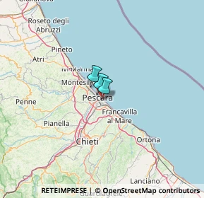 Mappa Via Ferdinando Magellano, 65126 Pescara PE, Italia (48.01429)