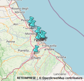 Mappa Via Ferdinando Magellano, 65126 Pescara PE, Italia (23.28545)