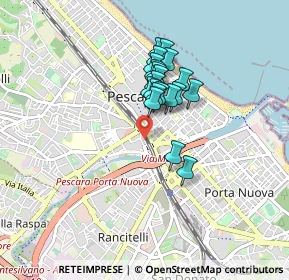 Mappa Via Bocca di Valle, 65121 Pescara PE, Italia (0.6425)