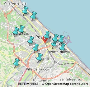 Mappa Via Bocca di Valle, 65121 Pescara PE, Italia (1.82923)