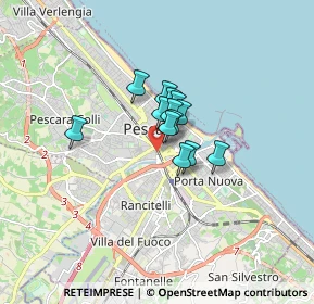Mappa Via Bocca di Valle, 65121 Pescara PE, Italia (0.90615)