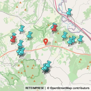Mappa Contrada Fornacchia, 01038 Soriano nel Cimino VT, Italia (5.215)