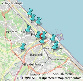 Mappa Via Latina, 65121 Pescara PE, Italia (1.37909)