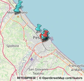 Mappa Via Latina, 65121 Pescara PE, Italia (2.39273)