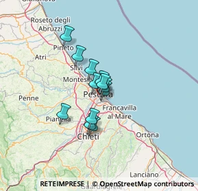 Mappa Via Latina, 65121 Pescara PE, Italia (8.36)