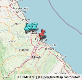 Mappa Via Latina, 65121 Pescara PE, Italia (18.23545)