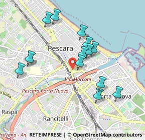 Mappa Via Latina, 65121 Pescara PE, Italia (0.96929)