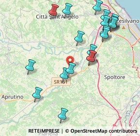 Mappa Via Santa Lucia, 65010 Collecorvino PE, Italia (4.7845)