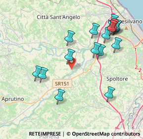 Mappa Via Santa Lucia, 65010 Collecorvino PE, Italia (4.57)