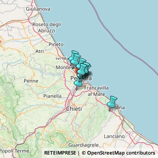 Mappa Via Fonte Romana, 65100 Pescara PE, Italia (4.32364)