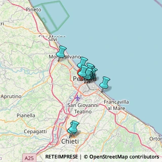 Mappa Via Fonte Romana, 65100 Pescara PE, Italia (3.97833)