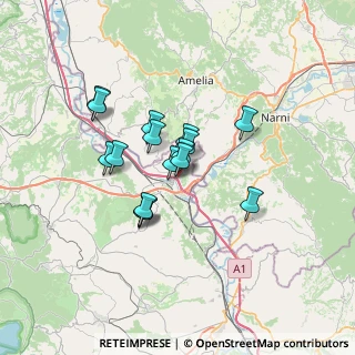 Mappa Zona artigianale, 01028 Orte VT, Italia (5.20375)