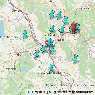 Mappa Via Amerina, 01028 Orte VT, Italia (16.589)