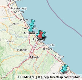 Mappa Via Giovanni da Verrazzano, 65126 Pescara PE, Italia (7.96667)