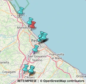 Mappa Via Giovanni da Verrazzano, 65126 Pescara PE, Italia (6.655)