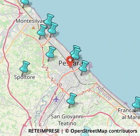 Mappa Via del Circuito, 65121 Pescara PE, Italia (4.75917)