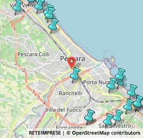 Mappa Via del Circuito, 65121 Pescara PE, Italia (3.4755)