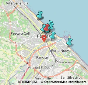 Mappa Via del Circuito, 65121 Pescara PE, Italia (1.2975)