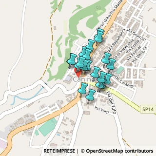 Mappa Via d'Ischia, 01011 Canino VT, Italia (0.146)