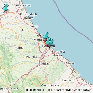 Mappa Via Pineta di Roio, 65124 Pescara PE, Italia (50.22091)