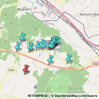 Mappa Via Aldo Moro, 01030 Bassano In Teverina VT, Italia (1.238)