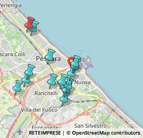 Mappa Via Andrea Doria, 65126 Pescara PE, Italia (1.87071)