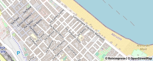 Mappa Pescara