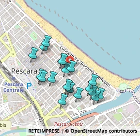 Mappa Via T. Tasso, 65122 Pescara PE, Italia (0.427)