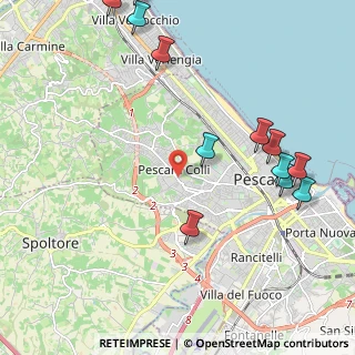 Mappa Via di Sotto, 65124 Pescara PE, Italia (2.79417)