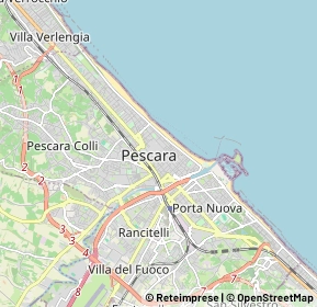 Mappa 65122 Pescara PE, Italia (1.597)