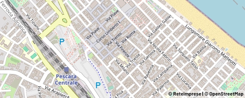 Mappa Pescara