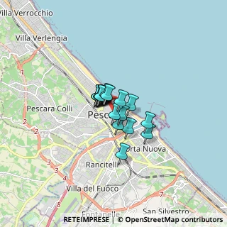 Mappa 65122 Pescara PE, Italia (0.8275)