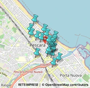 Mappa 65122 Pescara PE, Italia (0.5565)